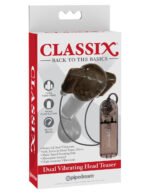 Classix Dual Vibrating Head Teaser - Black/smoke - Image 4