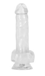 Clearly Combo 2-Piece TPE Dildo and Stroker Set – Clear - Image 5