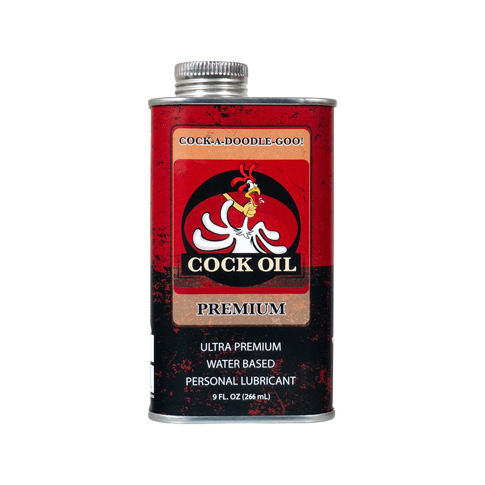 cock-oil-water-based-lubricant-metal-can-with-inner-plastic-liner-9-oz Cock Oil Water-Based Lubricant Metal Can with Inner Plastic Liner 9 oz. - Image 1