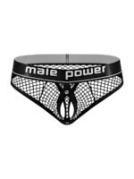 Cock Pit Net Cock Ring Thong - L/ XL - Black - Image 3