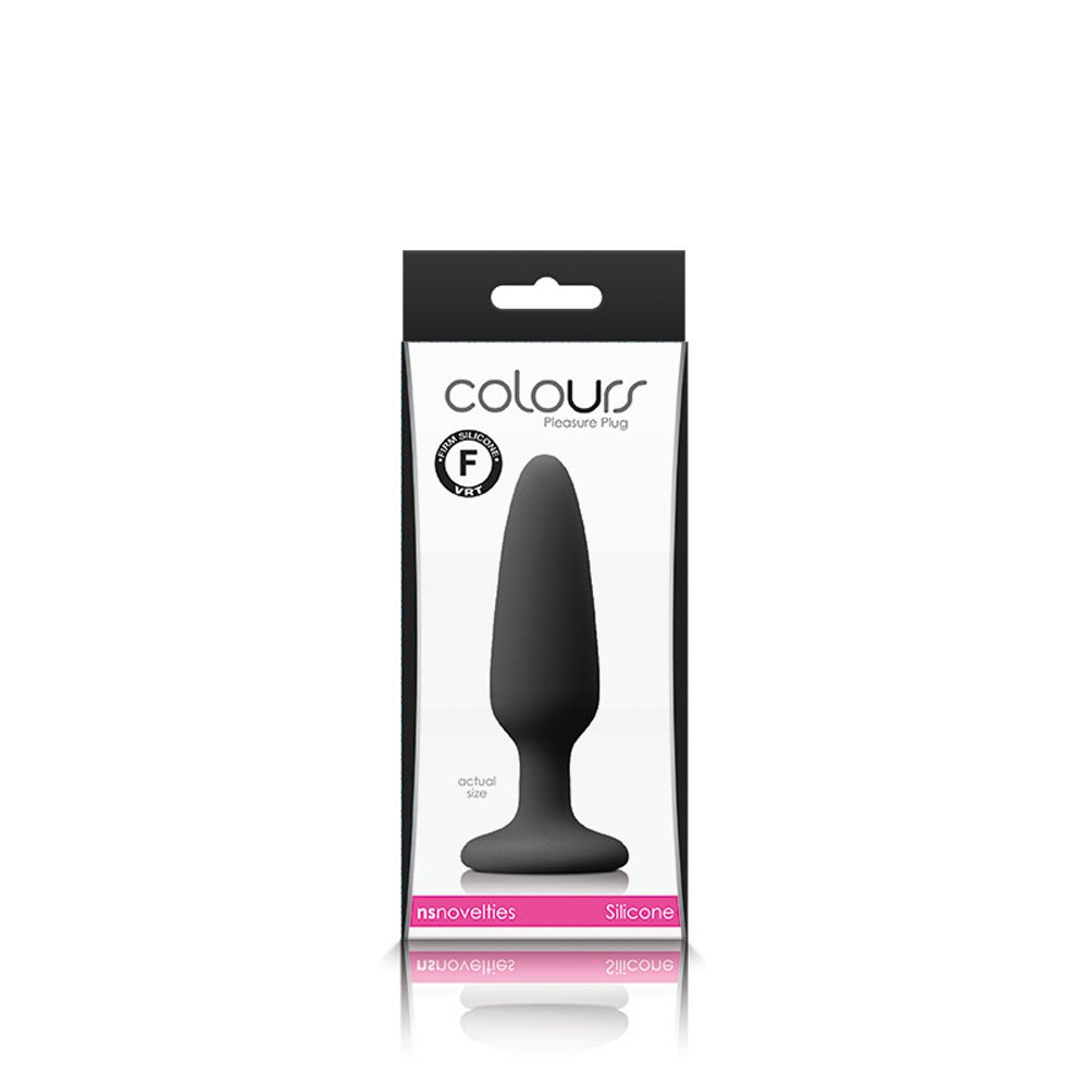 colors-pleasures-small-plug-black Colors Pleasures - Small Plug - Black - Image 1