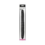 Colours Double Pleasure 12 in. Dual Ended Dildo Black