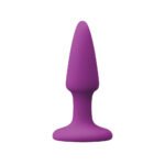 Colours Pleasure Plug Mini Purple Silicone Anal Plug - Image 2
