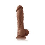 Colours - Pleasures - 8" Dildo - Brown - Image 2