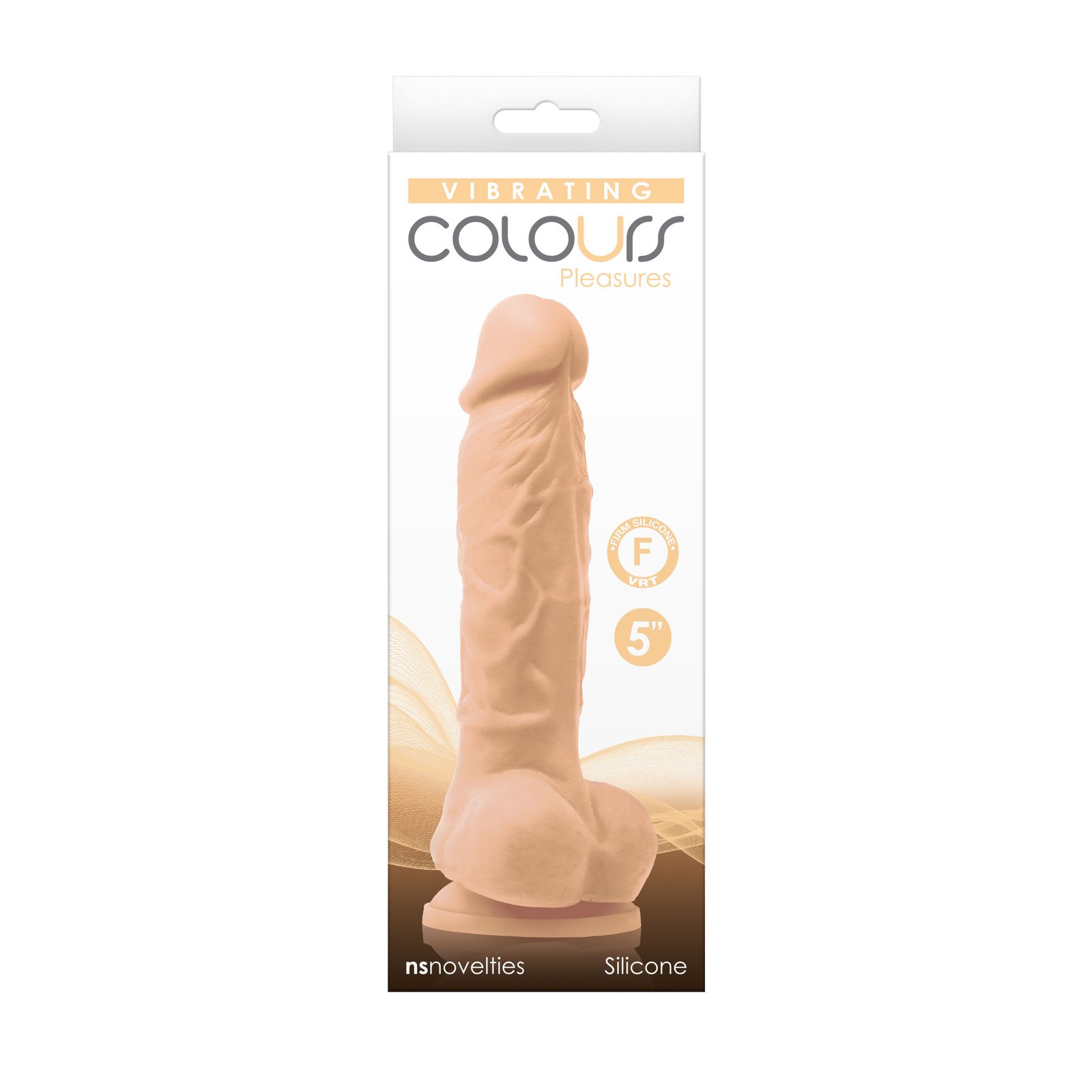 colours-pleasures-vibrating-5-inch-dildo-white Colours - Pleasures - Vibrating - 5 Inch Dildo - White - Image 1