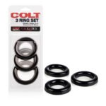 Colt 3 Ring Set – Black - Image 2