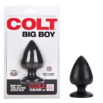 Colt Big Boy Solid Silicone Anal Plug – Black - Image 3