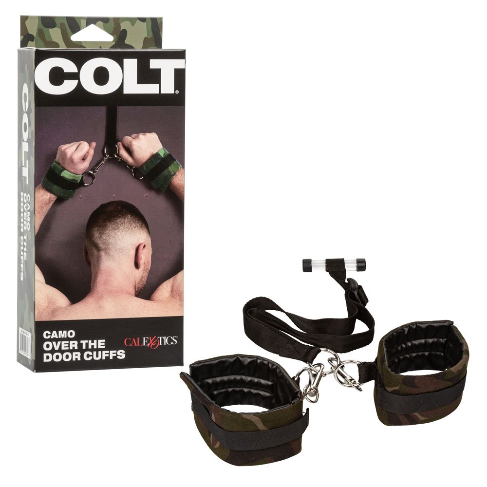 colt-camo-over-the-door-cuffs Colt Camo Over the Door Cuffs - Image 1