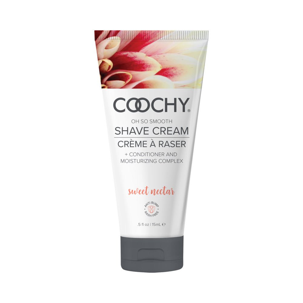 coochy-shave-cream-sweet-nectar-05-oz Coochy Shave Cream Sweet Nectar 0.5 oz. - Image 1