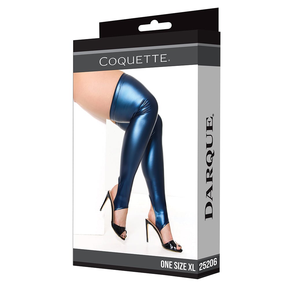 coquette-darque-stockings-blue-queen-size Coquette Darque Stockings Blue Queen Size - Image 1