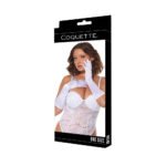 Coquette Gloves White O/S