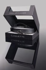 Coquette Pleasure Collar & Leash Grey - Image 8