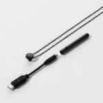 Crave Vesper Mini Black Rechargeable Vibrating Pendant Necklace - Image 3