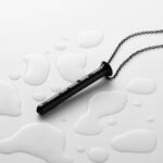 Crave Vesper Mini Black Rechargeable Vibrating Pendant Necklace - Image 4