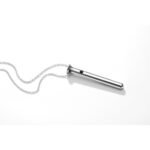 Crave Vesper Mini Silver Rechargeable Vibrating Pendant Necklace - Image 3
