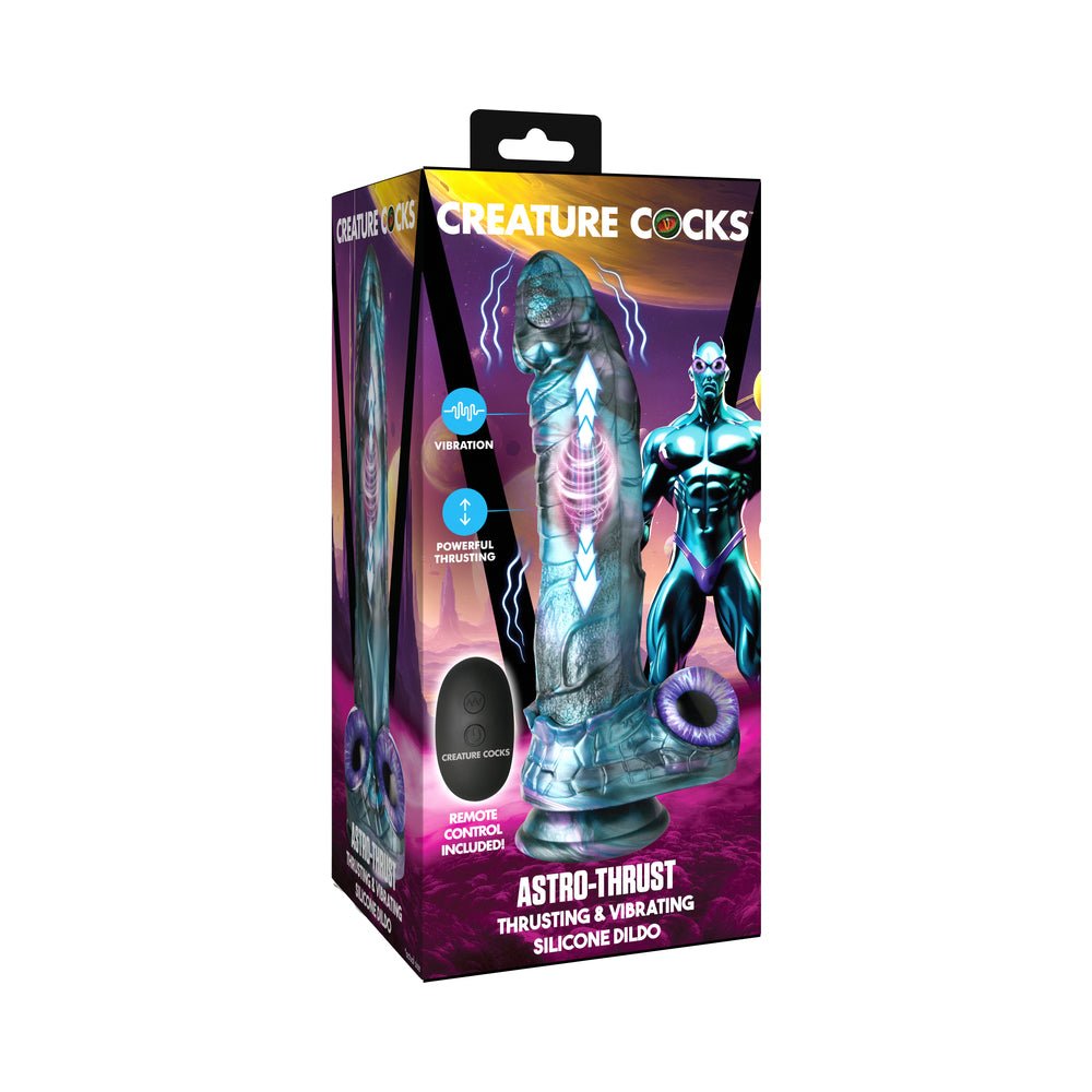 creature-cocks-astro-thrust-thrusting-vibrating-silicone-dildo Creature Cocks Astro-Thrust Thrusting & Vibrating Silicone Dildo - Image 1