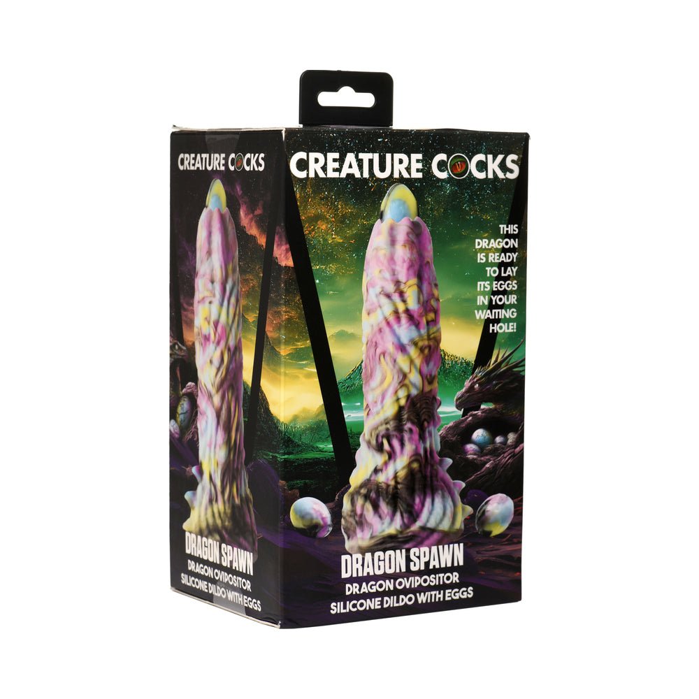 creature-cocks-dragon-spawn-dragon-ovipositor-silicone-dildo-with-eggs Creature Cocks Dragon Spawn Dragon Ovipositor Silicone Dildo with Eggs - Image 1