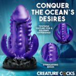 Creature Cocks Leviathan Body-Safe Silicone Dildo – Purple - Image 9