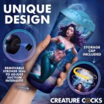 Creature Cocks Maven Mermaid Stroker – Black and Blue - Image 7