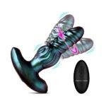 Creature Cocks Octo-Squirm Vibrating & Squirming Silicone Anal Plug – Teal - Image 3