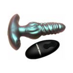 Creature Cocks Octo-Squirm Vibrating & Squirming Silicone Anal Plug – Teal - Image 4