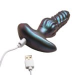 Creature Cocks Octo-Squirm Vibrating & Squirming Silicone Anal Plug – Teal - Image 8
