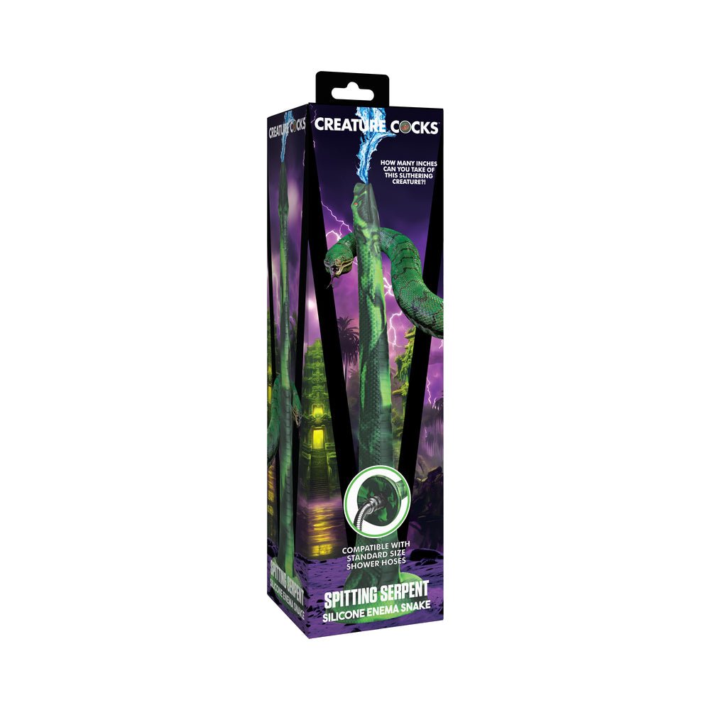 creature-cocks-spitting-serpent-silicone-enema-snake Creature Cocks Spitting Serpent Silicone Enema Snake - Image 1