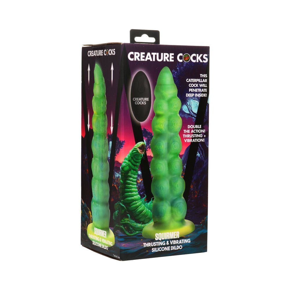 creature-cocks-squirmer-thrusting-vibrating-silicone-dildo Creature Cocks Squirmer Thrusting & Vibrating Silicone Dildo - Image 1