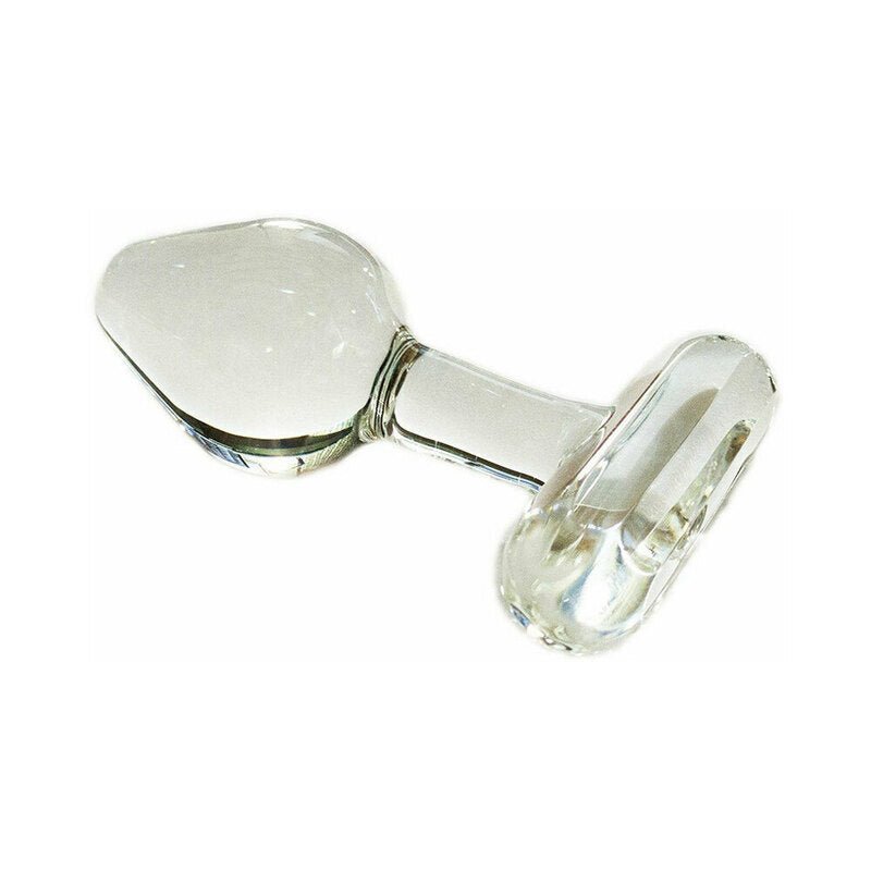 crystal-delights-t-handle-plug-clear Crystal Delights T-Handle Plug Clear - Image 1