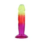 Crystal Jellies 6.5 in. Dong Rainbow - Image 3