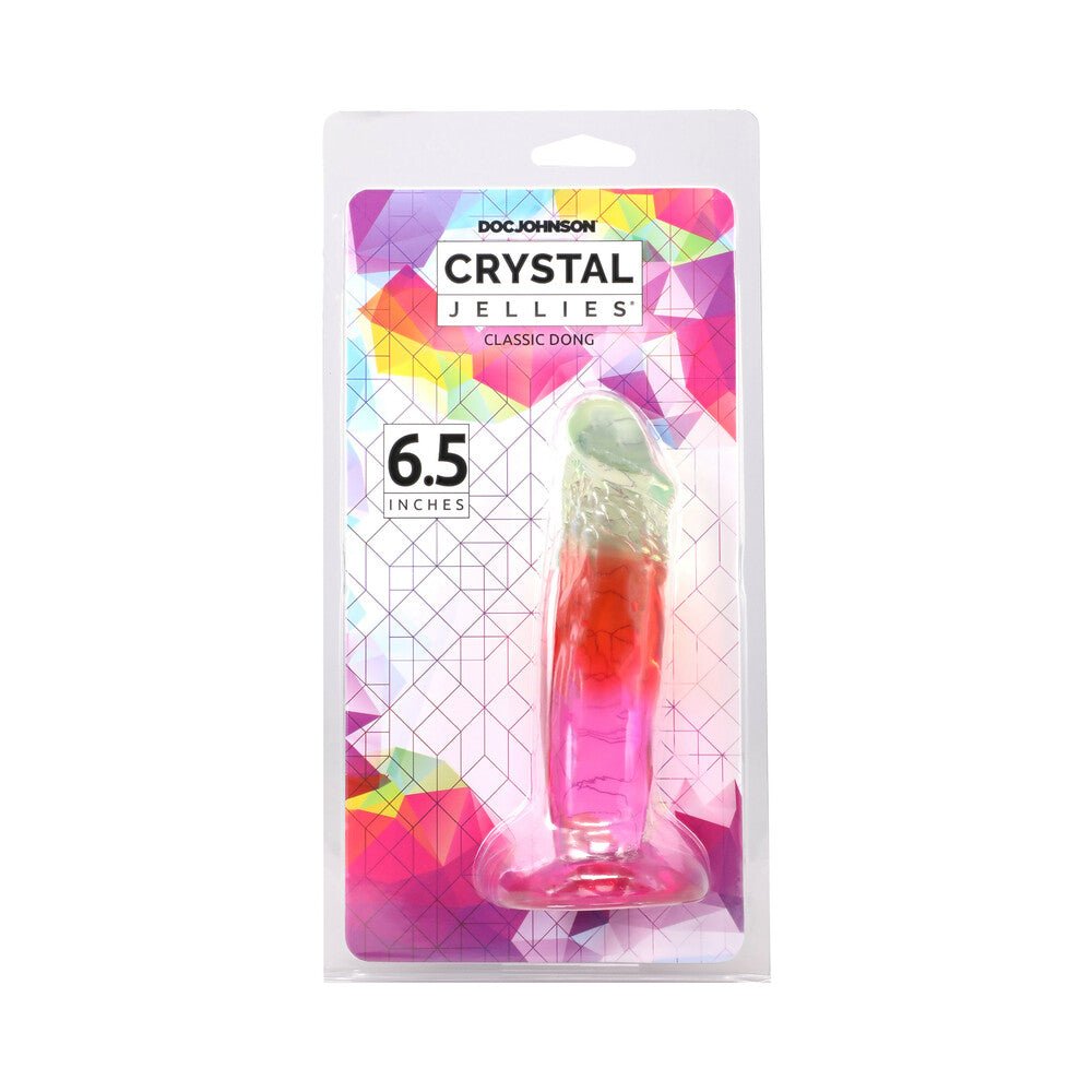 crystal-jellies-65-in-dong-rainbow Crystal Jellies 6.5 in. Dong Rainbow - Image 1
