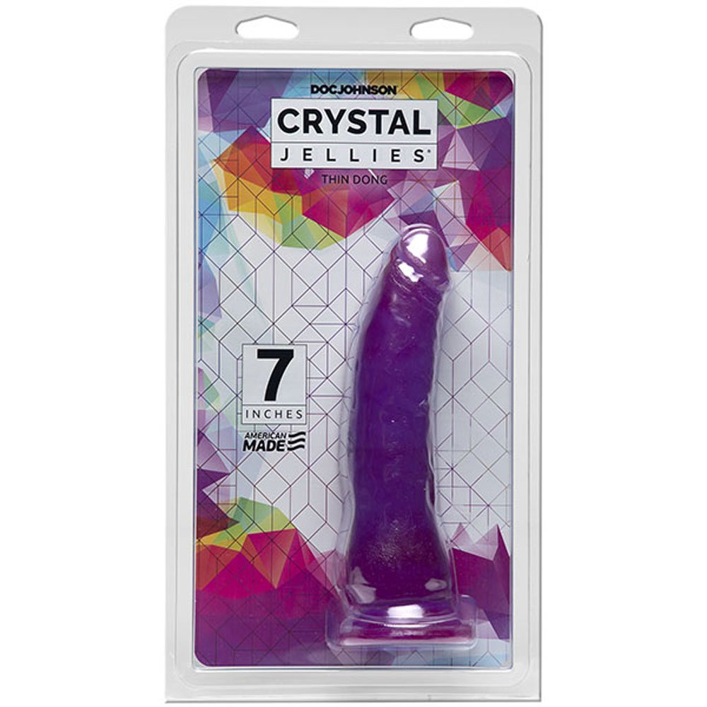 crystal-jellies-7-inch-thin-dong Crystal Jellies - 7 Inch Thin Dong - Image 1