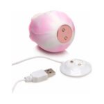 Curve Toys Gossip Cum Into Bloom Rechargeable Silicone Clitoral Stimulator – Rose Dream Swirl - Image 6
