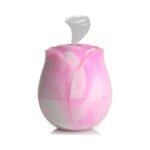 Curve Toys Gossip Cum Into Bloom Rechargeable Silicone Clitoral Stimulator – Rose Dream Swirl - Image 7