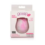 Curve Toys Gossip Cum Into Bloom Rechargeable Silicone Clitoral Stimulator – Rose Dream Swirl - Image 8