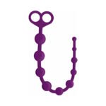 Curve Toys Gossip Perfect 10 Silicone Anal Beads – Violet - Image 2