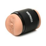 Curve Toys Mistress Double Shot Mini Masturbator – Tan - Image 6