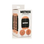 Curve Toys Mistress Double Shot Mini Masturbator – Tan - Image 7