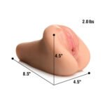 Curve Toys Mistress Juicy Emily Dual Entry Missionary Masturbator – Light - Image 4