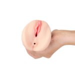 CutiePies Baker Becky Dual Entry Stroker with Removable Vibrating Bullet – Beige - Image 8