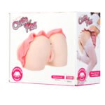 CutiePies Cheerleader Cherry Dual-Entry Masturbator with Removable Vibrating Bullet – Beige - Image 2
