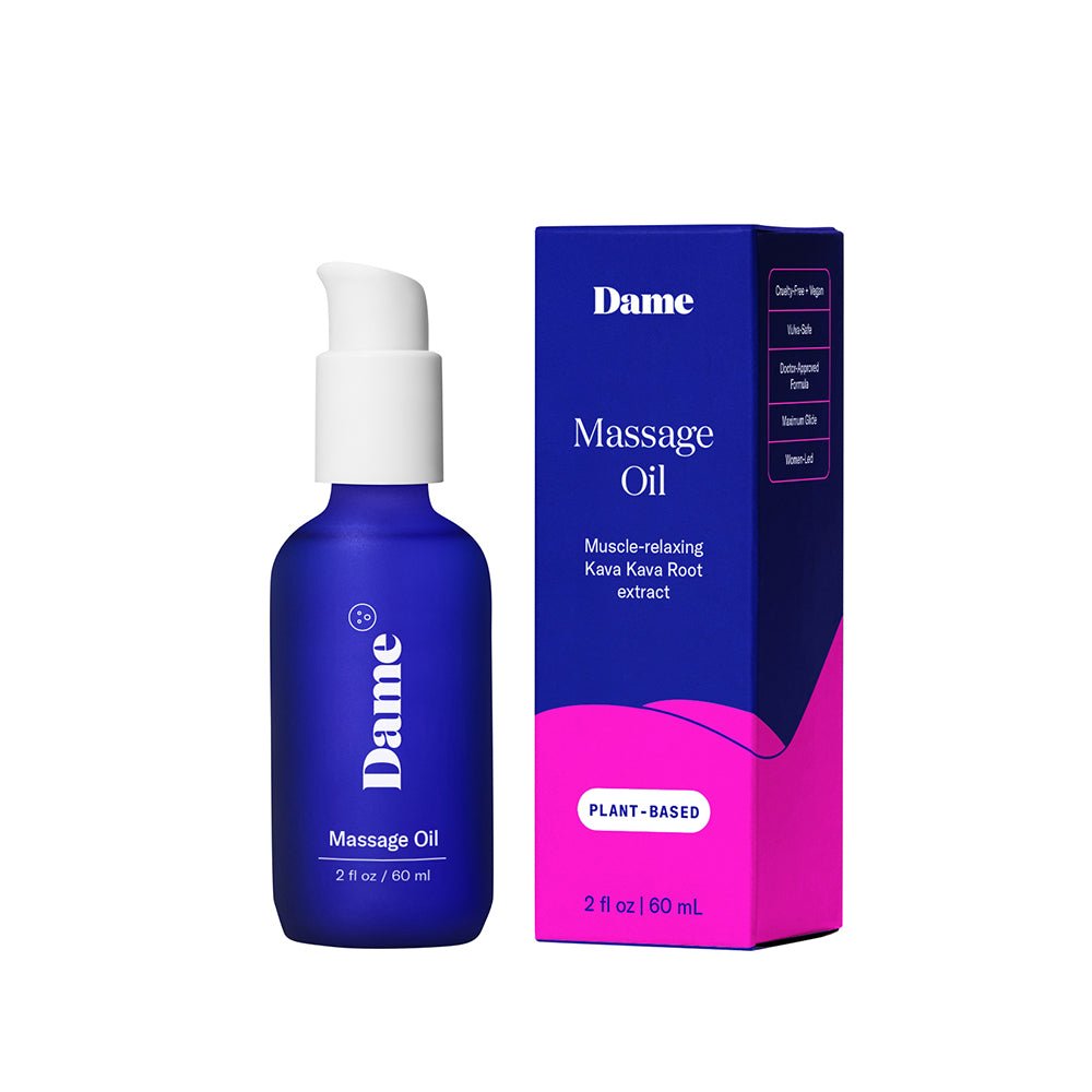 dame-sex-oil-massage-oil-2-oz Dame Sex Oil Massage Oil 2 oz. - Image 1