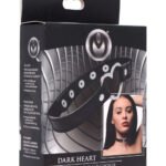 Dark Heart Chrome Heart Black Choker - Black
