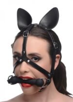 Dark Horse Pony Head Harness With Silicone Bit - Image 6
