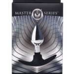 Dark Invader Metal and Silicone Anal Plug - Small