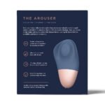 Deia The Arouser Pulsating External Stimulator Silicone Blue - Image 2
