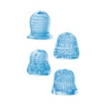 Nasstoys Delite Jerk It Stroker Kit – Blue – 4-Pack TPE - Image 2