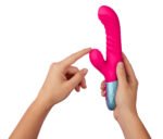Delola Liquid Silicone Rabbit - Pink - Image 8