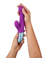 Delola Liquid Silicone Rabbit - Pink - Image 9