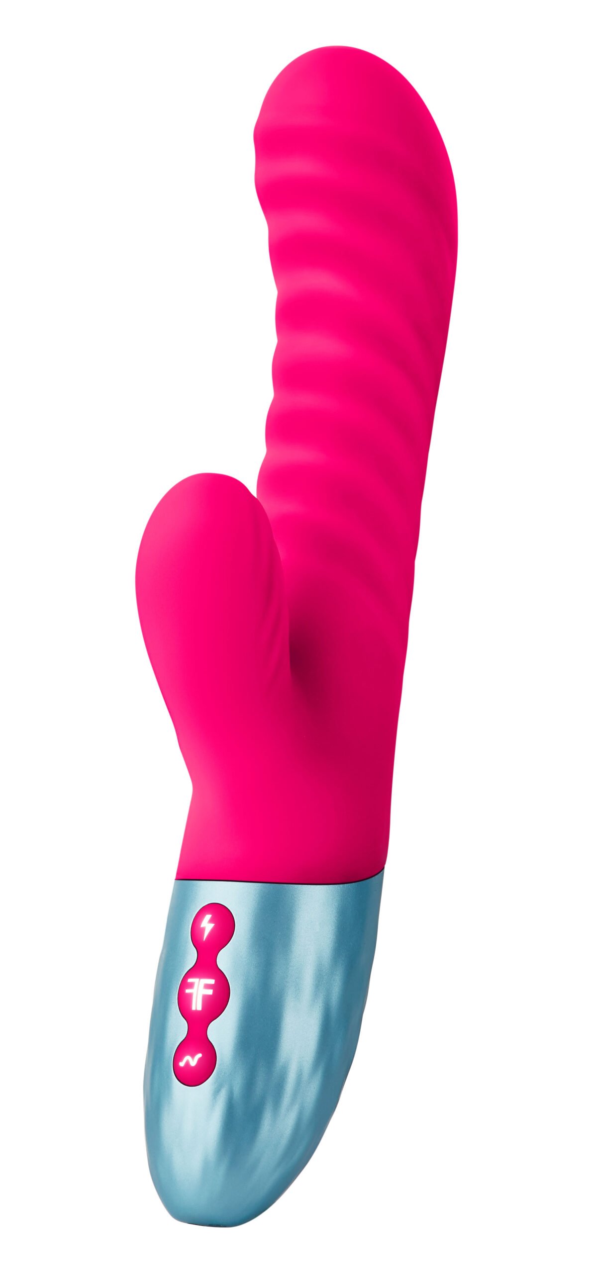 delola-liquid-silicone-rabbit-pink Delola Liquid Silicone Rabbit - Pink - Image 1